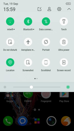 Turn off Wi-Fi and Bluetooth