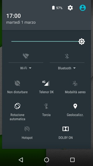 Disattiva Geolocalizz.
