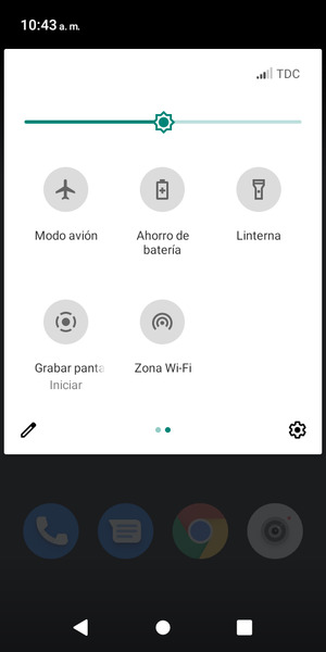 Seleccione Ahorro de batería