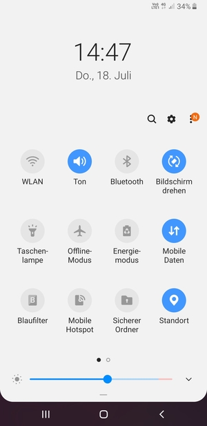 Schalten Sie Standort aus
