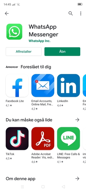 Vælg Åbn