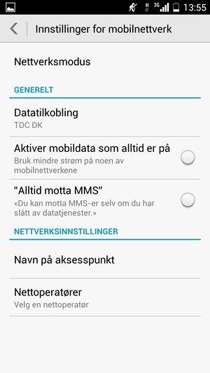 Velg Navn på aksesspunkt