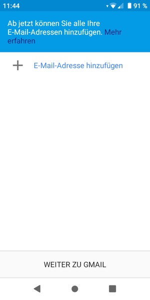 Wählen Sie E-Mail-Adresse hinzufügen