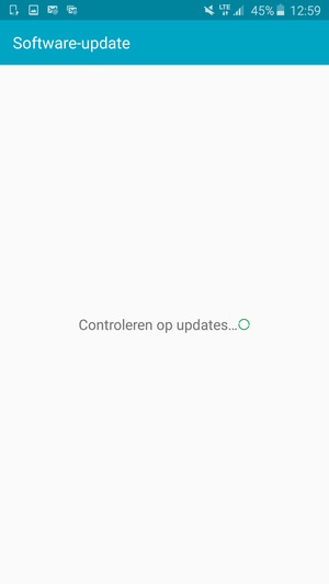 Wacht tot de zoekopdracht beëindigd is
