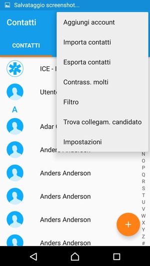 Seleziona Impostazioni