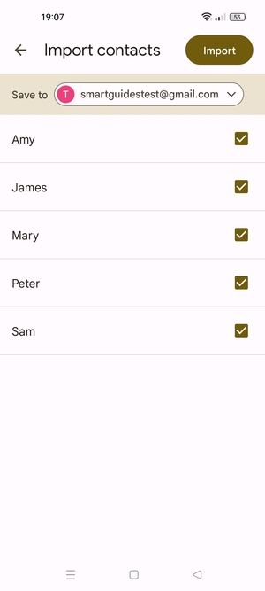 Select Import