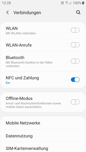 Wählen Sie WLAN