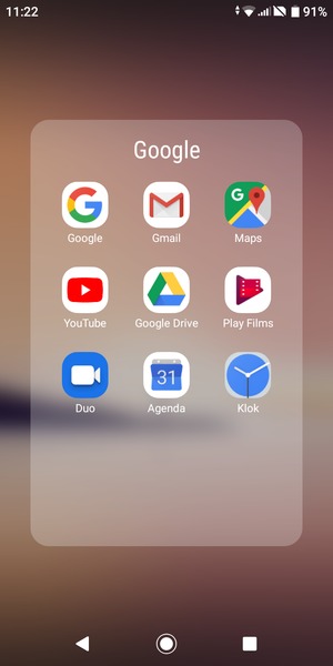 Selecteer Gmail