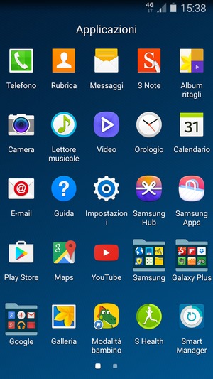 Seleziona Impostazioni