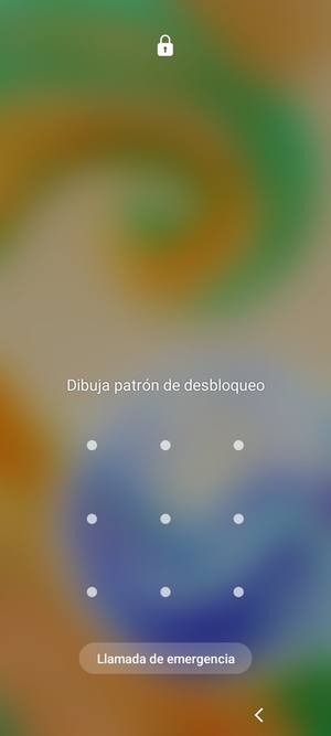 El teléfono ha sido asegurado con un bloqueo de pantalla