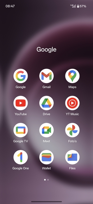 Selecteer Gmail