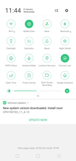 Turn on Power Saving