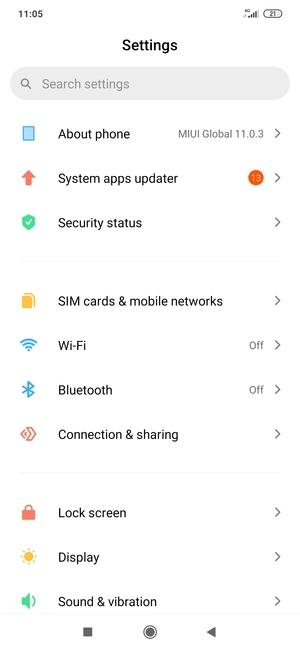 Select SIM cards & mobile networks