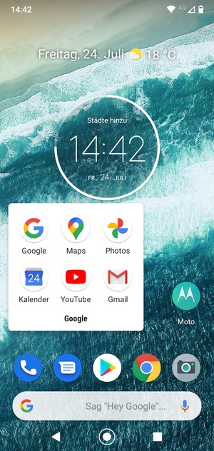 Wählen Sie Gmail