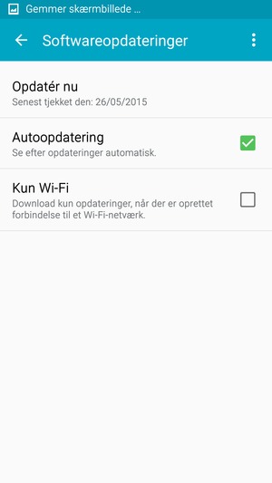 Vælg Opdatér nu