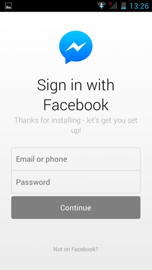 Your app is ready to use