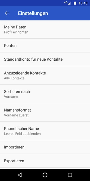 Wählen Sie Importieren