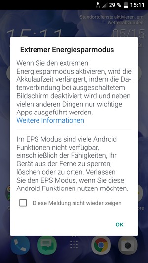 Wählen Sie OK