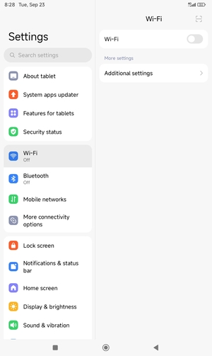 Select More connectivity options