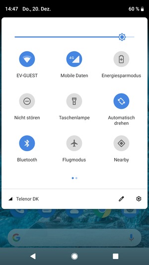 Schalten Sie WLAN und Bluetooth aus