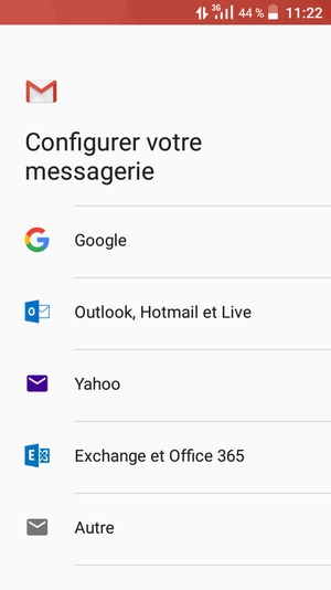 Sélectionnez Autre