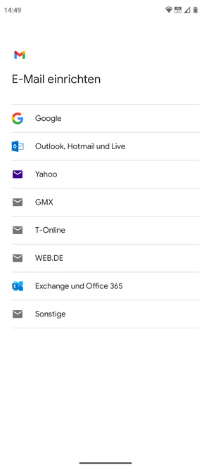Wählen Sie Sonstige