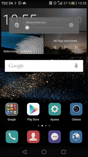 Presione una vez más para el modo de vibración, el cual es aprobado con una vibración corta