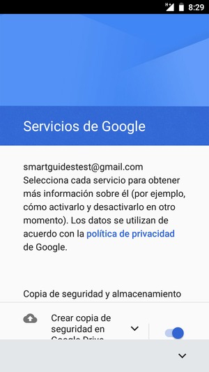 Seleccione MÁS
