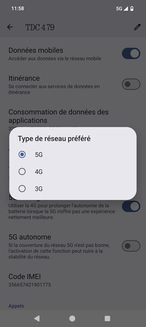 Sélectionnez votre option préférée