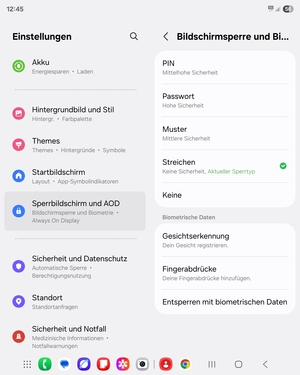 Wählen Sie Muster