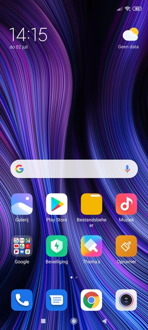 Selecteer Google