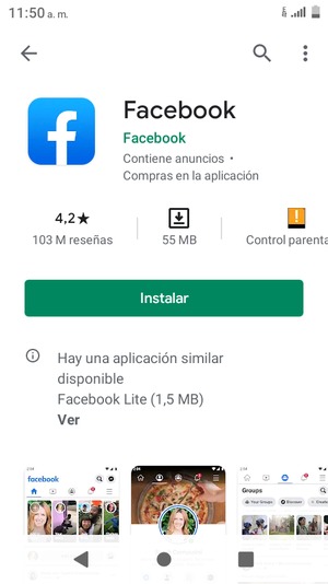Seleccione Instalar
