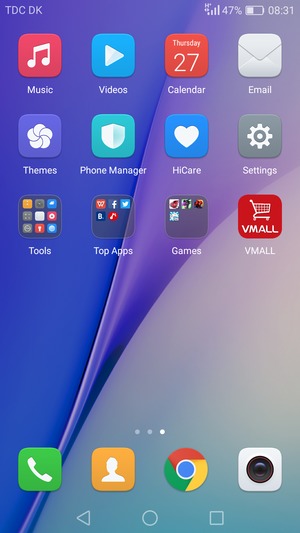 Select Settings