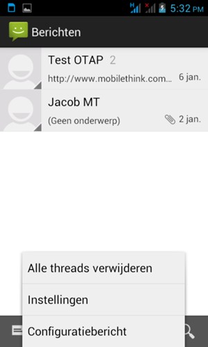 Selecteer Instellingen
