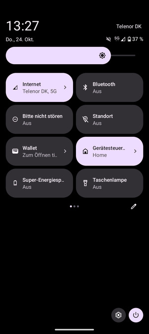 Stellen Sie die Helligkeit auf das erforderliche Niveau