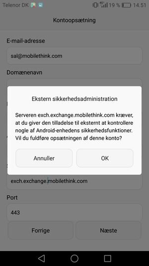 Vælg OK