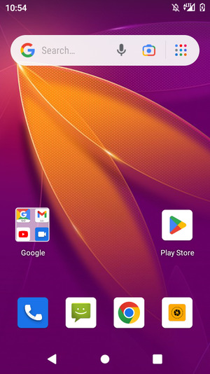 Swipe up