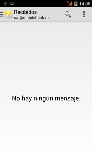 Su Gmail/Hotmail está listo para usar