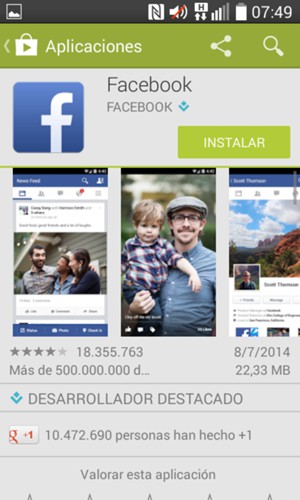Seleccione INSTALAR