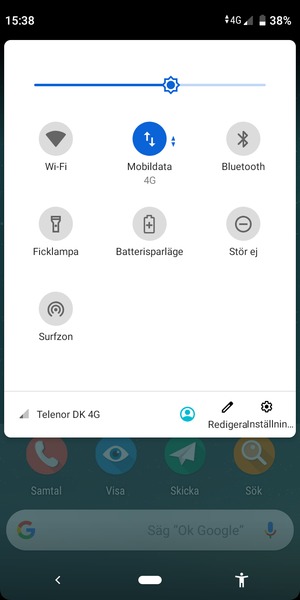 Välj Batterisparläge