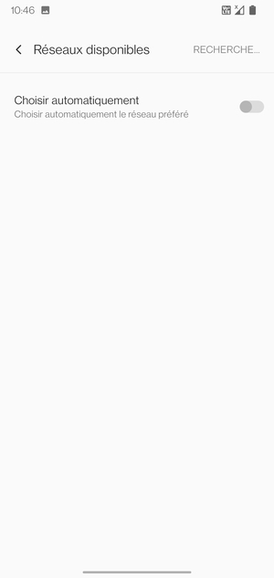 Veuillez attendre la fin de la recherche