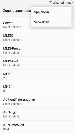 Wählen Sie Speichern
