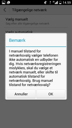 Vælg OK