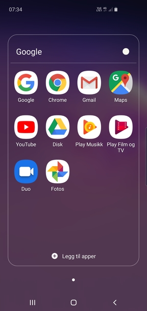 Velg Gmail