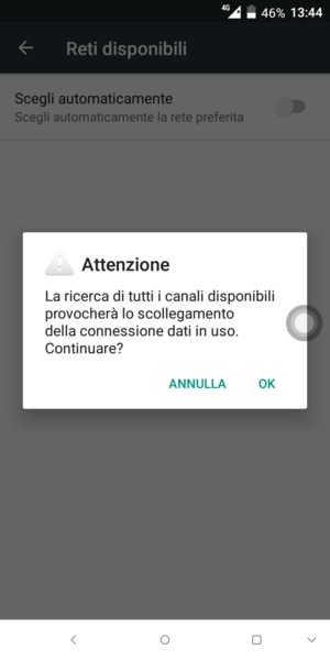 Seleziona OK