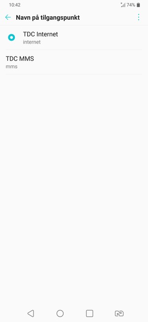 Telefonen din er konfigurert til MMS