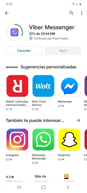 Espere a que el proceso de instalación finalice