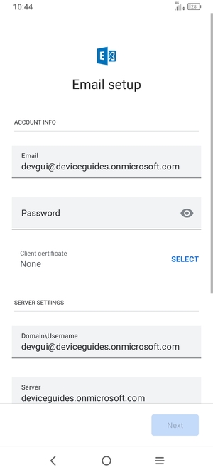 Enter your Password