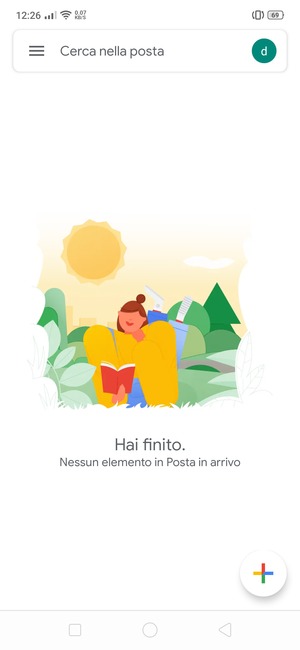 Il tuo account è pronto per l'uso