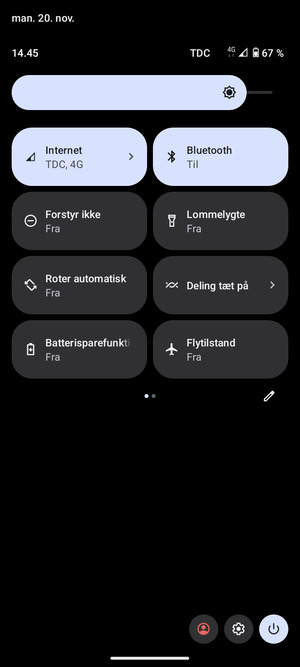 Slå Bluetooth fra